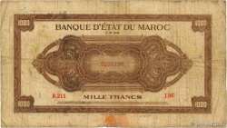 1000 Francs MAROC 1944 P.28 B