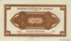 1000 Francs MAROC 1944 P.28