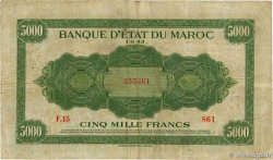 5000 Francs MAROC 1943 P.32
