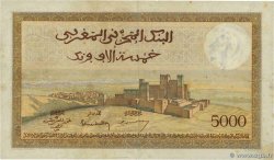 5000 Francs MAROC 1945 P.23 TTB