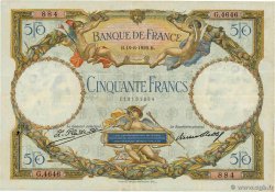50 Francs LUC OLIVIER MERSON FRANCE 1929 F.15.03 VF-