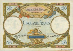 50 Francs LUC OLIVIER MERSON type modifié FRANCE 1932 F.16.03 TTB