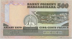 500 Francs - 100 Ariary MADAGASCAR 1983 P.067a NEUF