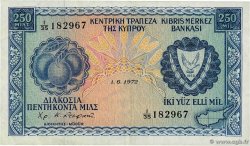 250 Mils CHYPRE 1972 P.41b TTB+