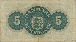 5 Kroner DANEMARK 1944 P.035a TB