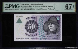 50 Kroner DENMARK 2001 P.055d UNC
