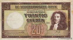20 Gulden PAYS-BAS 1945 P.076 TB