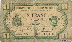 1 Franc ALGÉRIE Bougie - Sétif 1915 JP.139.02 B+