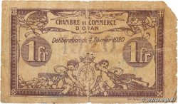 1 Franc ALGÉRIE Oran 1920 JP.141.23 B+