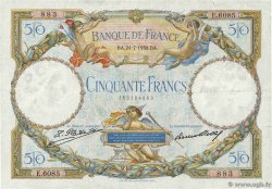 50 Francs LUC OLIVIER MERSON FRANCE 1930 F.15.04a TB