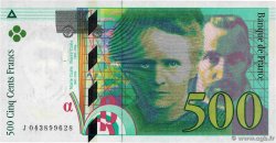 500 Francs PIERRE ET MARIE CURIE FRANCE 2000 F.76.05 UNC