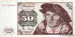 50 Deutsche Mark ALLEMAGNE FÉDÉRALE 1980 P.33d