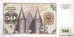 50 Deutsche Mark ALLEMAGNE FÉDÉRALE 1980 P.33d TB
