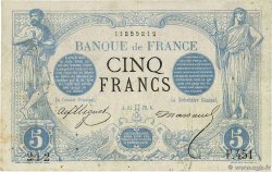 5 Francs NOIR FRANKREICH 1872 F.01.06a fSS