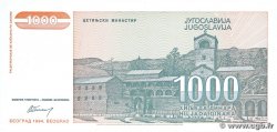 1000 Dinara YOUGOSLAVIE 1994 P.140a NEUF