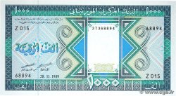 1000 Ouguiya MAURITANIE 1989 P.07A