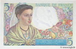 5 Francs BERGER FRANCE 1945 F.05.06 AU+