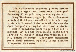10 Groszy POLAND 1924 P.044 VF+