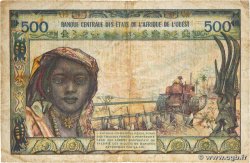 500 Francs WEST AFRICAN STATES 1959 P.702Ka F-