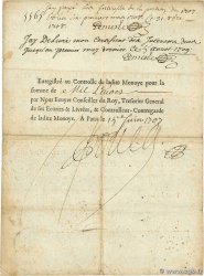 1000 Livres FRANCE 1707 Laf.- VF