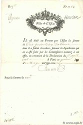 190 Livres FRANCE 1716 Laf.- VF+