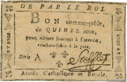 15 Sous Stofflet FRANCIA 1794 Laf.272 MBC