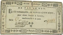 25 Livres Stofflet FRANCE 1794 Laf.275 TTB