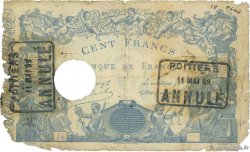 100 Francs type 1862 - Bleu Annulé FRANCE 1864 F.A34.02 P