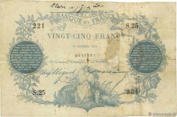 25 Francs type 1870 - Paris FRANCE 1870 F.A43.01 F