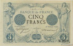 5 Francs NOIR FRANCE 1873 F.01.20