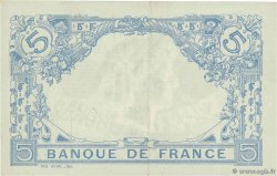 5 Francs BLEU FRANCIA 1915 F.02.29 EBC+