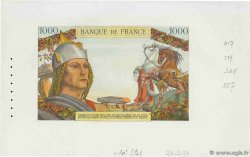 1000 Francs VOLONTAIRE DE 92 - VERCINGÉTORIX Essai FRANCE 1950 (F.42.00) NEUF
