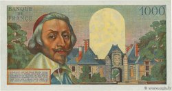 1000 Francs RICHELIEU FRANKREICH 1953 F.42.01 fST