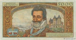 5000 Francs HENRI IV FRANCIA 1957 F.49.01 MBC