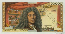 50000 Francs MOLIÈRE Épreuve FRANCE 1959 NE.1957.01b UNC