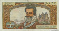 50 NF sur 5000 Francs HENRI IV FRANCE 1959 F.54.02 TTB+