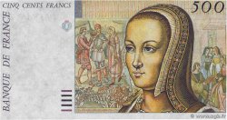 500 Francs RENAISSANCE / ANNE DE BRETAGNE Épreuve FRANCIA 1987 NE.1987.04 FDC