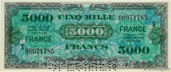 5000 Francs FRANCE Spécimen FRANCE 1945 VF.28.02Sp SPL
