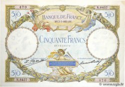 50 Francs LUC OLIVIER MERSON type modifié FRANCE 1931 F.16.02