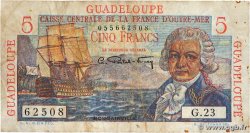 5 Francs Bougainville GUADELOUPE 1946 P.31