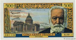 500 Francs VICTOR HUGO FRANCE 1958 F.35.08 XF+