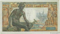 1000 Francs DÉESSE DÉMÉTER FRANCE 1943 F.40.25 SPL+