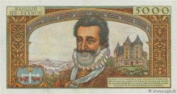 50 NF sur 5000 Francs HENRI IV FRANCE 1958 F.54.01 VF+