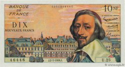 10 Nouveaux Francs RICHELIEU FRANCE 1959 F.57.02 SUP+