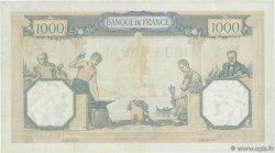 1000 Francs CÉRÈS ET MERCURE FRANCIA 1937 F.37.10 MBC