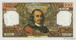 100 Francs CORNEILLE Numéro spécial FRANKREICH 1975 F.65.48 fST+