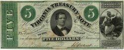 5 Dollars ÉTATS-UNIS D AMÉRIQUE Richmond 1862 PS.3682