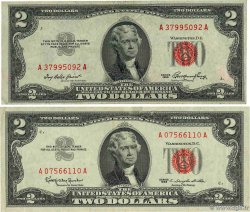2 Dollars Lot ÉTATS-UNIS D