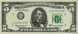 5 Dollars UNITED STATES OF AMERICA Chicago 1963 P.444b VF+