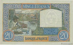 20 Francs TRAVAIL ET SCIENCE FRANCE 1941 F.12.20 pr.SUP